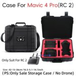 For DJI Mavic 4 Pro Fly More Combo RC 2 Explosion-Proof Box EVA Shockproof Storage Case With Shoulder Strap - Imagen 2