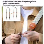Universal Camera Shoulder Strap Double Locking Portable Camera Accessories, D193 - Imagen 3
