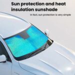 SUITU ST-4024L Car Front Windshield Sunshade Sunscreen Heat Insulation Visor, ST-4024L - Imagen 2