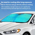 SUITU ST-4024L Car Front Windshield Sunshade Sunscreen Heat Insulation Visor, ST-4024L - Imagen 3