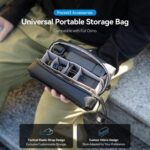 For DJI Osmo Pocket 3 Creator Combo TELESIN Universal Portable Storage Bag Carrying Case - Imagen 3