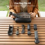 For DJI Osmo Pocket 3 Creator Combo TELESIN Universal Portable Storage Bag Carrying Case - Imagen 4