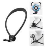 TELESIN Action Camera Neck Holder SE2.0 POV Perspective Bracket With Adjustable Chest Strap, SE2.0 Black