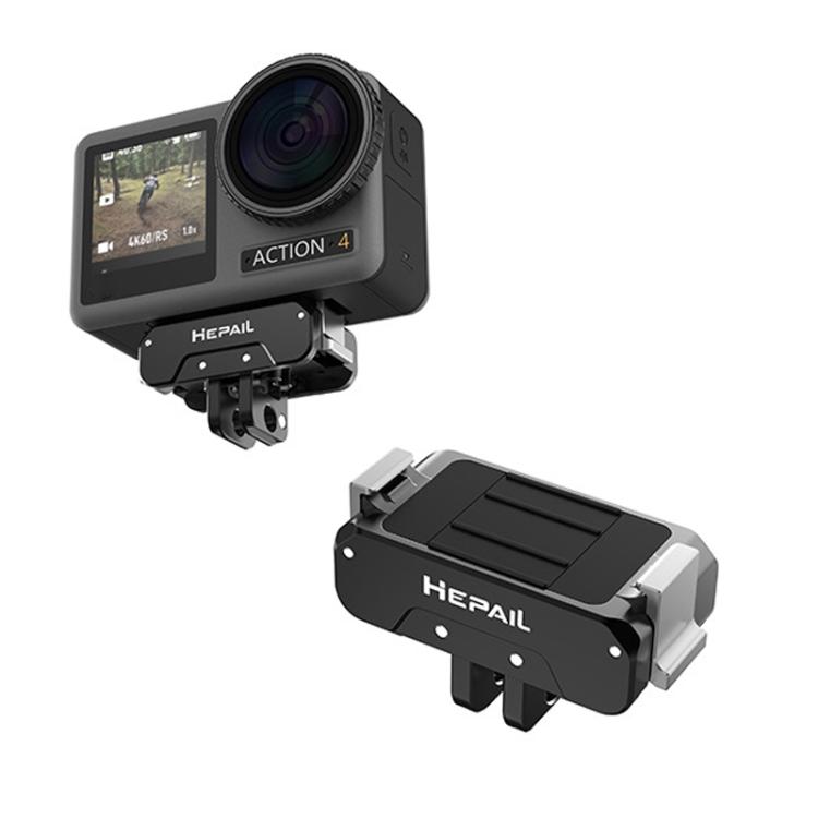 TBD06060699.jpg Para DJI Osmo Action 4/3 HEPAIL AC-17 Liberación rápida magnética de metal - Imagen 1