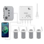 For DJI Neo Drone YX 4-port Battery Charger Charging Hub, UK Plug - Imagen 2