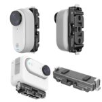 Base magnética de liberación rápida de aleación de aluminio HEPAIL AC-08 para Insta360 GO 3/3S - Imagen 3