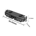 Base magnética de liberación rápida de aleación de aluminio HEPAIL AC-08 para Insta360 GO 3/3S - Imagen 4