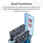 For Insta360 X5 Fast Charger With Digital Display & Dual Charging Case Battery Storage Box, For Insta360 X5 - Imagen 4