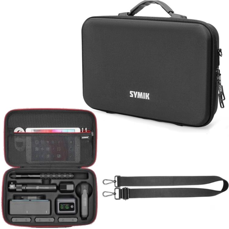 TBD0606090701A.jpg For Insta360 X5 / X4 Camera SYMIK Large Capacity Storage Bag Handbag Messenger Carrying Case - Imagen 1