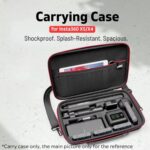For Insta360 X5 / X4 Camera SYMIK Large Capacity Storage Bag Handbag Messenger Carrying Case - Imagen 2