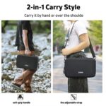 For Insta360 X5 / X4 Camera SYMIK Large Capacity Storage Bag Handbag Messenger Carrying Case - Imagen 3