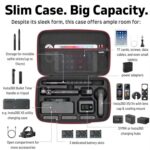 For Insta360 X5 / X4 Camera SYMIK Large Capacity Storage Bag Handbag Messenger Carrying Case - Imagen 4