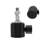 Female To 1/4 Male Universal Mini Ball Head Adapter Mount Aluminium Alloy Mobile Phone Camera Tripod Accessories, Q1 1/4