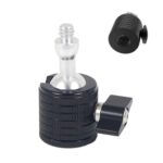Female To 1/4 Male Universal Mini Ball Head Adapter Mount Aluminium Alloy Mobile Phone Camera Tripod Accessories, Q2-B 3/8