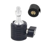 Female To 1/4 Male Universal Mini Ball Head Adapter Mount Aluminium Alloy Mobile Phone Camera Tripod Accessories, Q4-B M5
