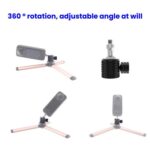 Female To 1/4 Male Universal Mini Ball Head Adapter Mount Aluminium Alloy Mobile Phone Camera Tripod Accessories, Q4 M5 - Imagen 6