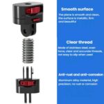 Action Camera 1/4 Metal Adapter Quick Release Mount, TFSM152 2 Pages 3 In 1 - Imagen 7