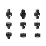 Action Camera Quick Release Adapter Tripod Accessories, TFSM104 1/4 Male To 3-page Card Slot - Imagen 3