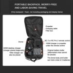 For DJI Mavic 4 Pro Fly More Combo / Creator Combo BKANO Hard Shell Backpack Storage Bag, MA001 - Imagen 3