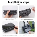 For DJI RC Pro 2 Remote Controller CQT Strap Buckle Holder Aluminum Alloy Hook, With Shoulder Strap - Imagen 11