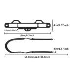 For DJI RC Pro 2 Remote Controller CQT Strap Buckle Holder Aluminum Alloy Hook, With Shoulder Strap - Imagen 12