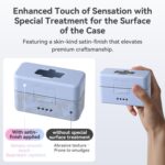 For DJI Mic Mini aMagisn MP01 Silicone Protective Case, 3 In 1 Purple - Imagen 6