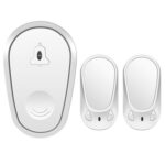 ANENG Home Intelligent Electronic Remote Control Waterproof Wireless Doorbell, One Press Two Rings