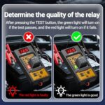 ANENG 12V/24V Car Battery Relay Four-Pin Digital Display Tester - Imagen 4