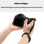 Soft Comfortable Portable Camera Wrist Strap Non-Slip Shock-Resistant Universal Camera Accessory, D220 - Imagen 4