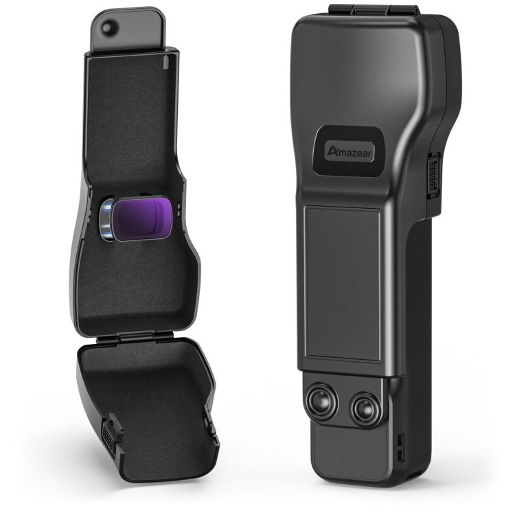 TBD0606132901A.jpg For DJI Osmo Pocket 3 Amazear Protective Case All-in-One Anti-Scratch Cover with Built-in Filter Slot - Imagen 1