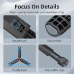 Flymile Extendable Mini Tripod With 1/4-Inch Screw For Action Cameras, Nut Adapter Set - Imagen 8