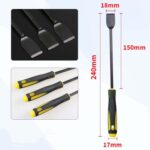 Cylinder Cleaning Scraper Glass Sealant Remover Scraper, 24cm - Imagen 3