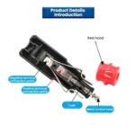 12V-24V No Welding Car Mounted Cigarette Lighter Plug European Cigarette Lighter Plug Car Indent, Car Cigarette Lighter Plug - Imagen 3