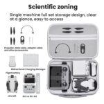 For DJI MINI 4 PRO BRDRC Remote Control Accessories Storage Handbag - Imagen 4