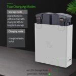 For DJI Avata 2 YX Dual-Channel Battery Charging Hub Smart Maintenance Station - Imagen 2