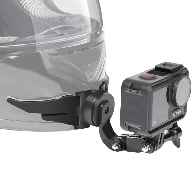 TBD06061635.jpg Soporte de mentón para casco giratorio de 360 grados para cámara GoPro HERO/Insta360/DJI Osmo Action POV - Imagen 1