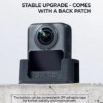 For DJI Osmo 360 Action Camera CYNOVA Silicone Mount Base Desktop & Car Holder, Desktop Base - Imagen 3
