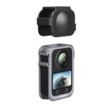 For DJI Osmo 360 TELESIN Aluminum Alloy Protective Cage Expansion Frame with Lens Cover, Aluminum Alloy Cage - Imagen 3