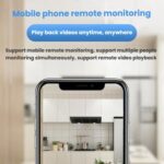 10Moons Indoor 4G Network Camera Home Remote Mobile Wireless HD Monitor - Imagen 4