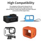 aMagisn Magnetic Quick Release Adapter for GoPro HERO13/12/11/10/9/8/11 Mini/MAX, Separate Base Unit - Imagen 9
