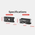 aMagisn Magnetic Quick Release Adapter for GoPro HERO13/12/11/10/9/8/11 Mini/MAX, Separate Base Unit - Imagen 10