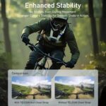 TELESIN S2-CGP-01GY Universal Action Camera Chest Belt Bracket Quick Release Chest Strap Mount, S2-CGP-01GY - Imagen 3