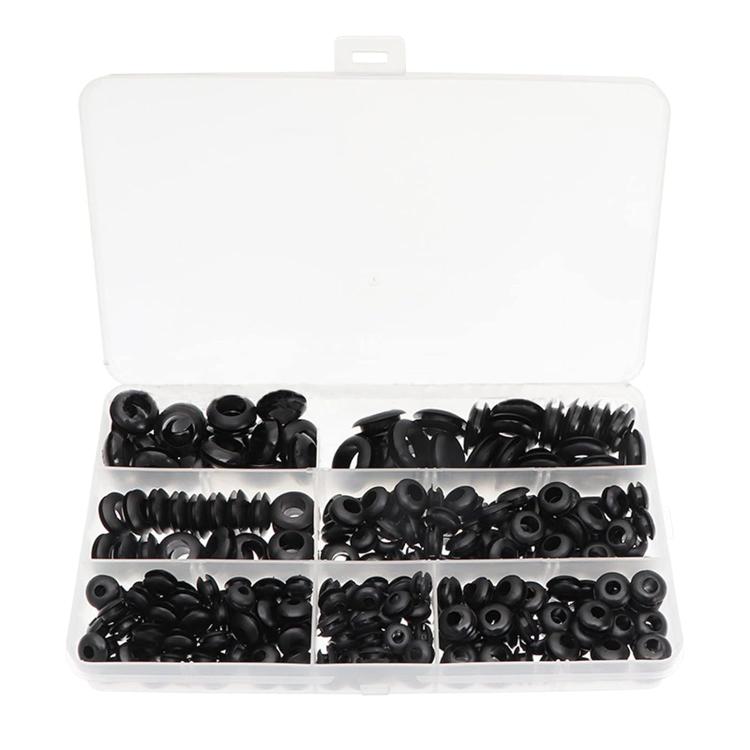 TBD0606189301A.jpg 260 unidades/juego de juntas tóricas de goma de doble cara para sellado impermeable de conductos., 260pcs /Set - Imagen 1