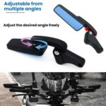 Espejo retrovisor reflectante universal para asistencia de marcha atrás en motocicleta - Imagen 3