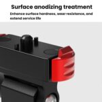 Action Camera Magnetic Quick Release Bike Mount, For GoPro HERO13 Black /12 Black /11 Black/10 Black/9 Black/8 Black, 360 Degree Damping Rotary - Imagen 7