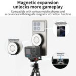 Multifunctional Magnetic Quick Release Base Bracket Expansion, For Go Pro HERO13 Black - Imagen 6