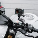 For GoPro / DJI / Insta 360 Action Cameras Cycling Bracket Bike Motorcycle Handlebar Mount, With 15cm Extension Rod - Imagen 4