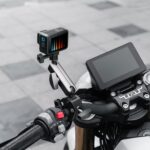 For GoPro / DJI / Insta 360 Action Cameras Cycling Bracket Bike Motorcycle Handlebar Mount, With 15cm Extension Rod - Imagen 5