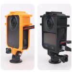 For DJI Osmo 360 Camera CQT Expansion Frame Anti-Scratch & Shockproof Protector, Cold Shoe Black - Imagen 3