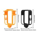 For DJI Osmo 360 Camera CQT Expansion Frame Anti-Scratch & Shockproof Protector, Cold Shoe Black - Imagen 10